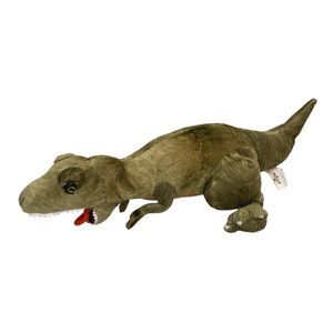 Universal Studios Jurassic Park T-Rex Stuffed Animal Plush 18" Dinosaur Green